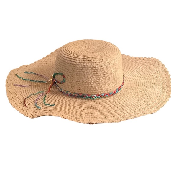 Straw Sun Beach Hat - Picture 5 of 7